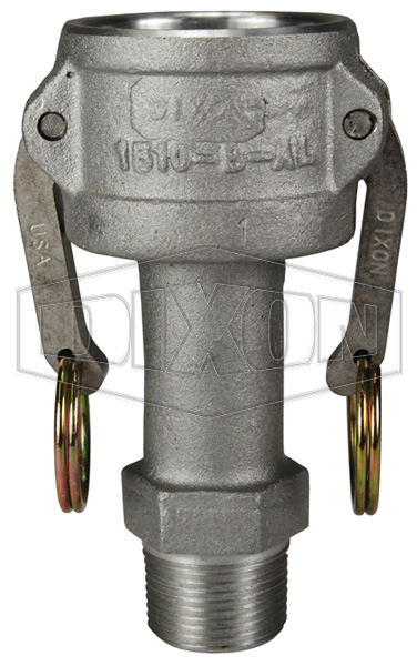 Cam & Groove Reducing Type B Coupler x Male NPT
